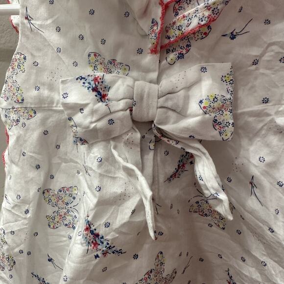 Janie and Jack Floral Butterfly Ruffle Dress - Picture 7 of 9